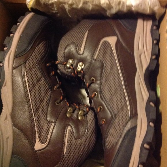 Weatherproof Vintage Men's Brendan Brown Hiking Boots 12M - New in Box - Picture 7 of 12